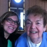 April 28 - Elaine + Mom in Patio Room