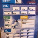 BW - Snow Scoreboard